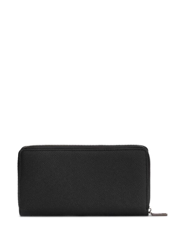Dolce & Gabbana zipped grained leather wallet - Image 2