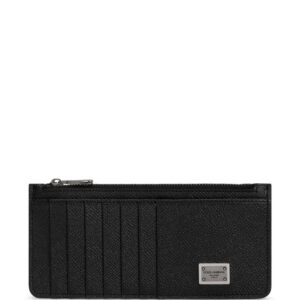 Dolce & Gabbana logo-tag vertical card holder
