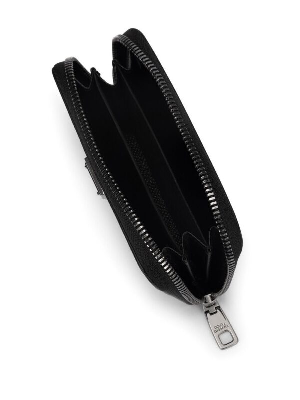 Dolce & Gabbana DG-logo leather zip-around wallet - Image 3