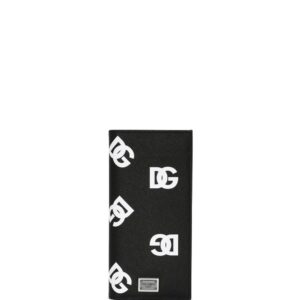 Dolce & Gabbana DG-logo leather vertical wallet