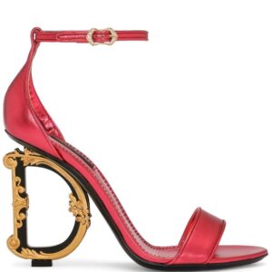 Dolce & Gabbana  leather open-toe sandals
