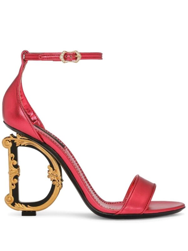 Dolce & Gabbana  leather open-toe sandals