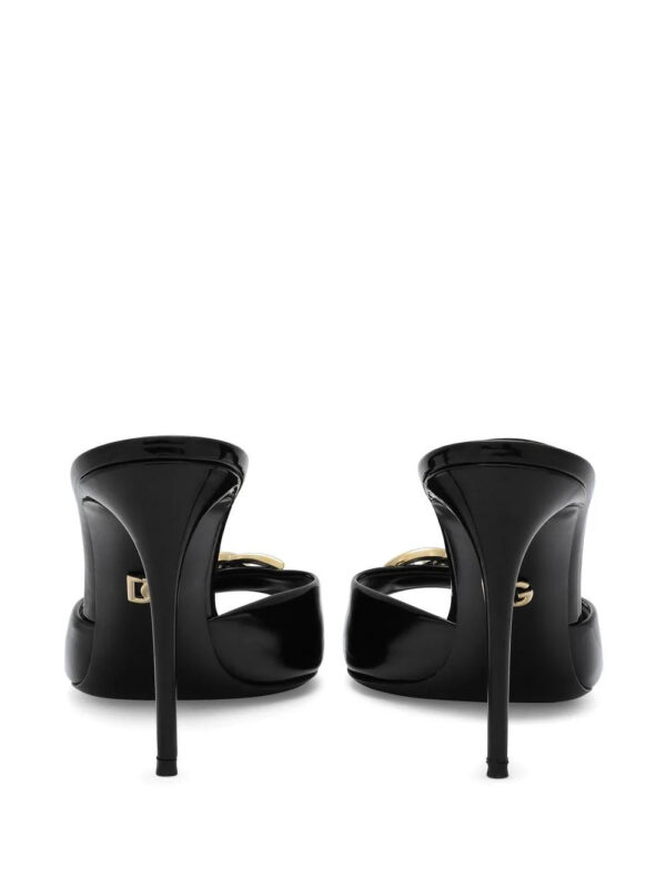 Dolce & Gabbana  DG-logo patent leather mules - Image 3