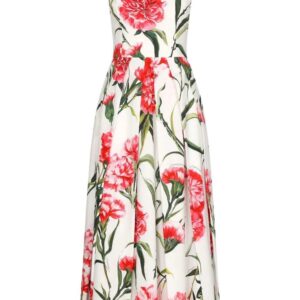 Dolce & Gabbana floral-print midi dress