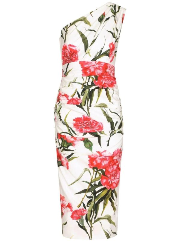 Dolce & Gabbana  one-shoulder midi dress