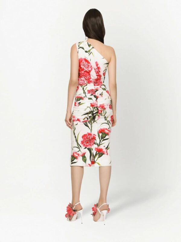 Dolce & Gabbana  one-shoulder midi dress - Image 4