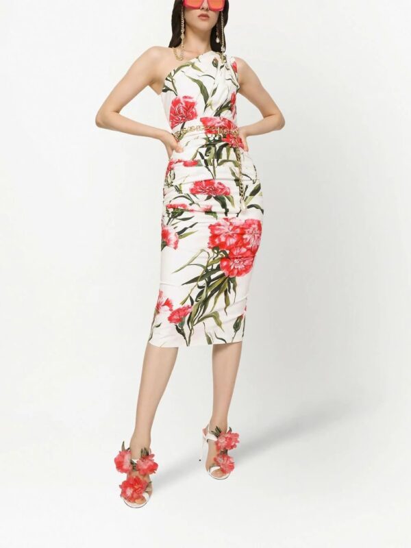 Dolce & Gabbana  one-shoulder midi dress - Image 2