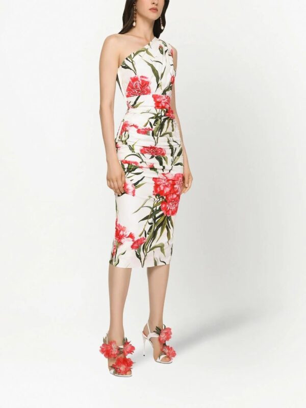 Dolce & Gabbana  one-shoulder midi dress - Image 3