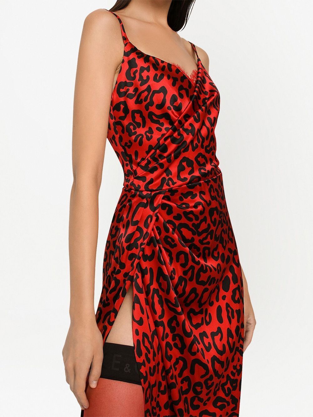 Dolce & Gabbana leopard-print maxi dress - Image 5