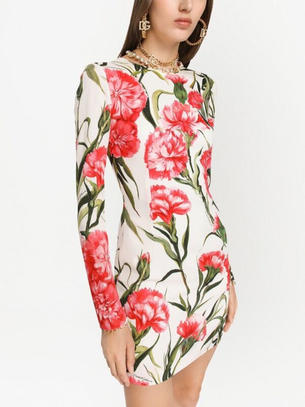 Dolce & Gabbana all-over floral-print minidress - Image 2