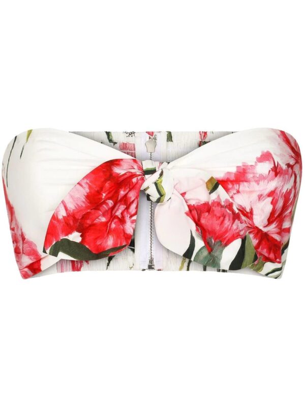 Dolce & Gabbana  floral-print bandeau top