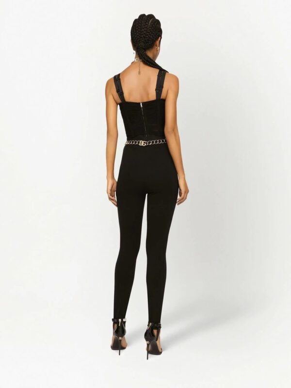 Dolce & Gabbana  ruched-detailing corset top - Image 4