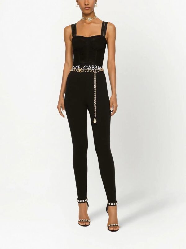 Dolce & Gabbana  ruched-detailing corset top - Image 3