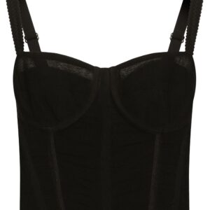 Dolce & Gabbana  ruched-detailing corset top