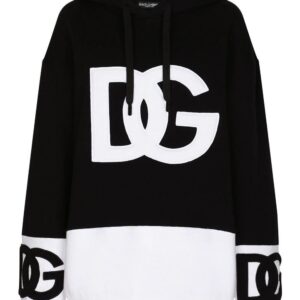 Dolce & Gabbana DG Logo sweater mini dress