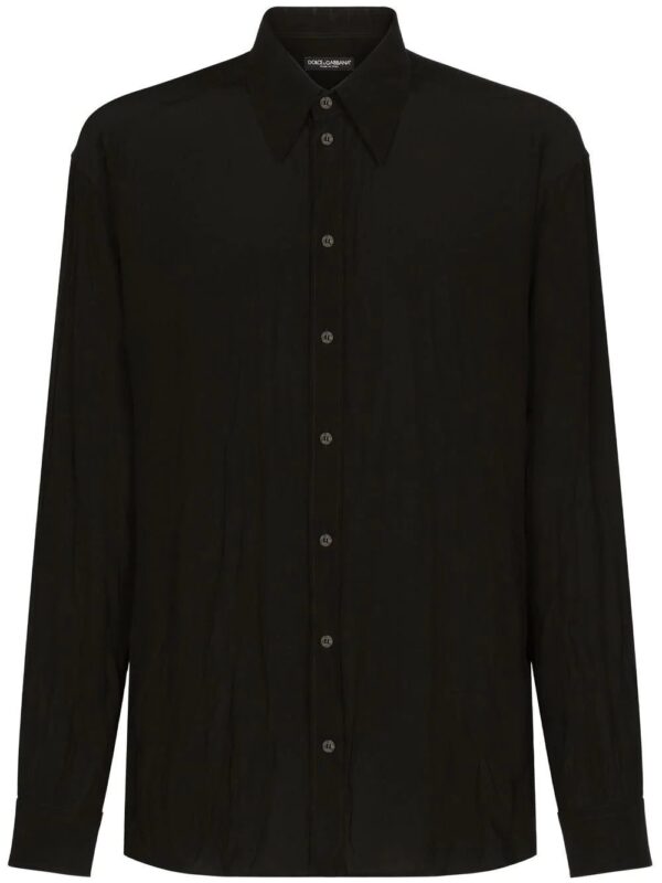 Dolce & Gabbana  button-up silk shirt