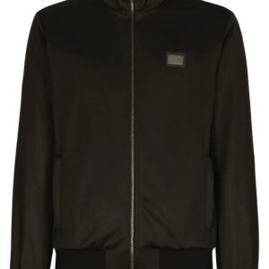 Dolce & Gabbana  DG Essentials technical jersey zip-up sweatshirt