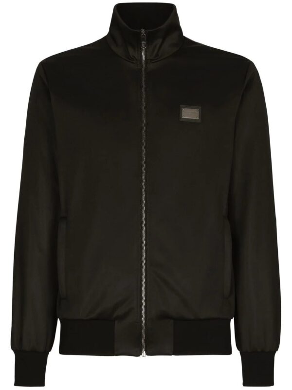Dolce & Gabbana  DG Essentials technical jersey zip-up sweatshirt