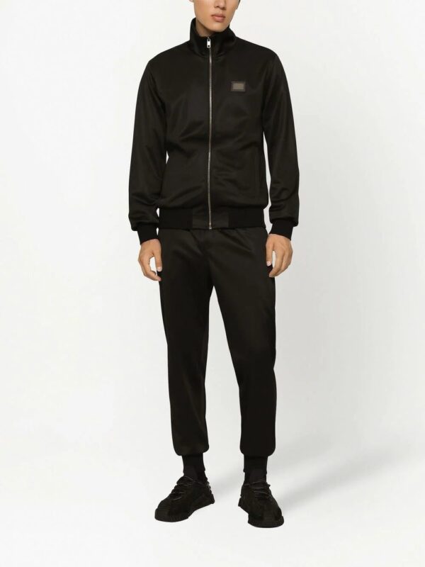 Dolce & Gabbana  DG Essentials technical jersey zip-up sweatshirt - Image 2