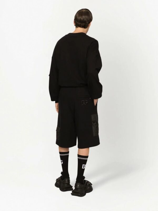 Dolce & Gabbana  embroidered-logo long-sleeve sweatshirt - Image 4