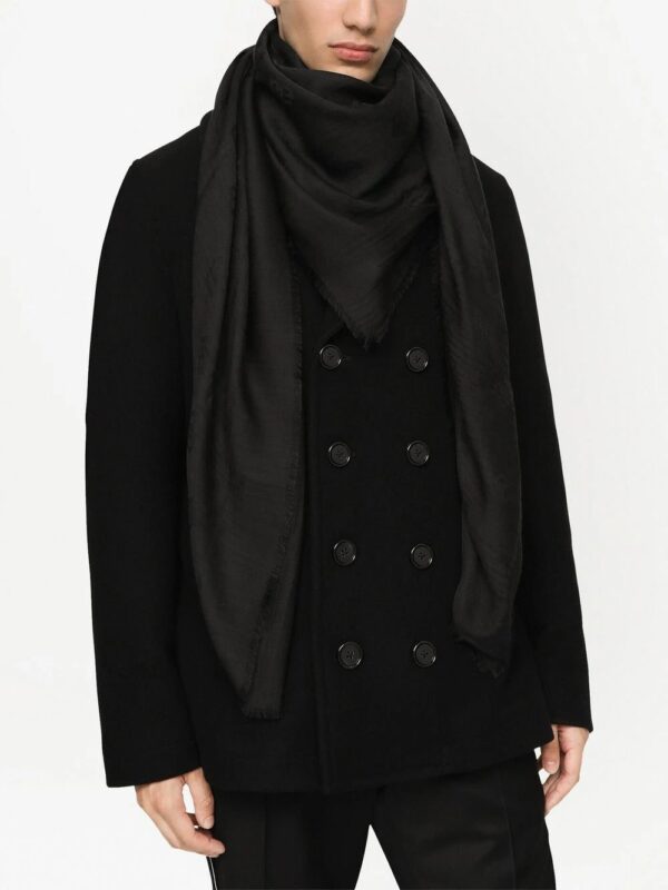 Dolce & Gabbana  frayed-edge knit scarf - Image 2