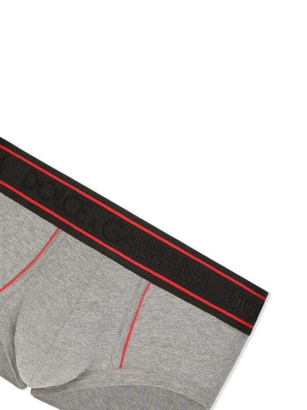 Dolce & Gabbana  logo-waist cotton boxer briefs - Image 4