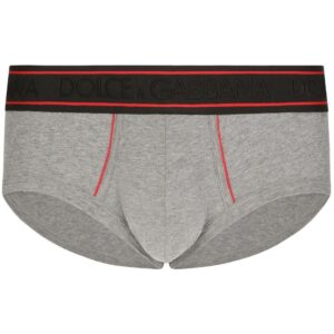 Dolce & Gabbana  logo-waist cotton boxer briefs