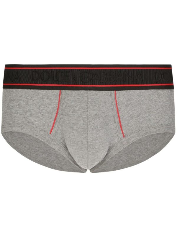 Dolce & Gabbana  logo-waist cotton boxer briefs
