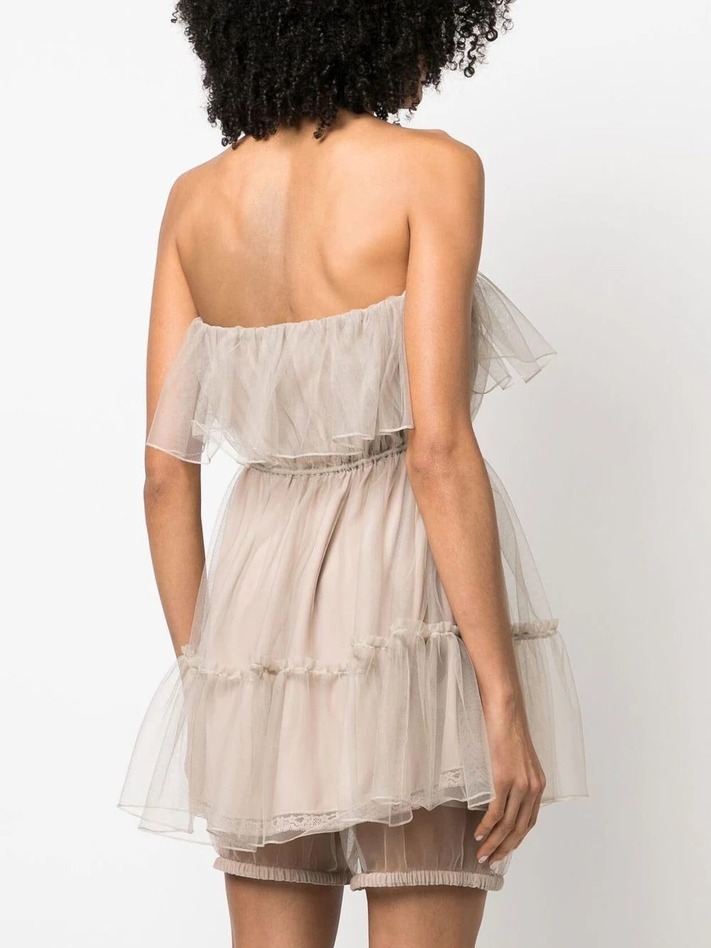 Gucci bandeau ruffled top - Image 4