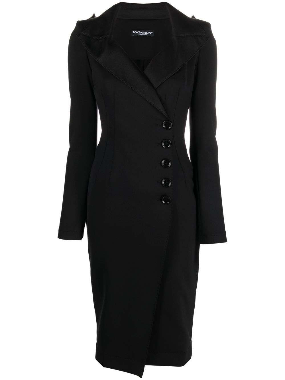 Dolce & Gabbana tailored long-sleeve dress