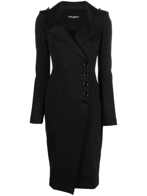 Dolce & Gabbana  tailored long-sleeve dress