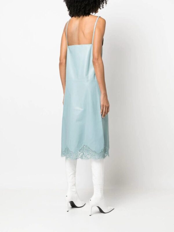 Gucci  lace-trim slip dress - Image 4
