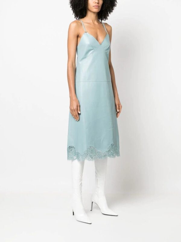 Gucci  lace-trim slip dress - Image 3