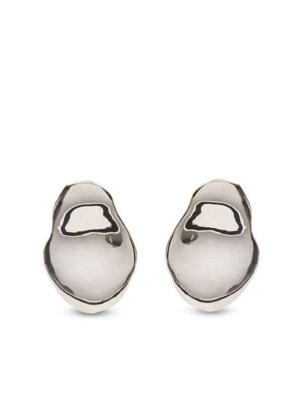 Alexander McQueen  Molten oversized earrings
