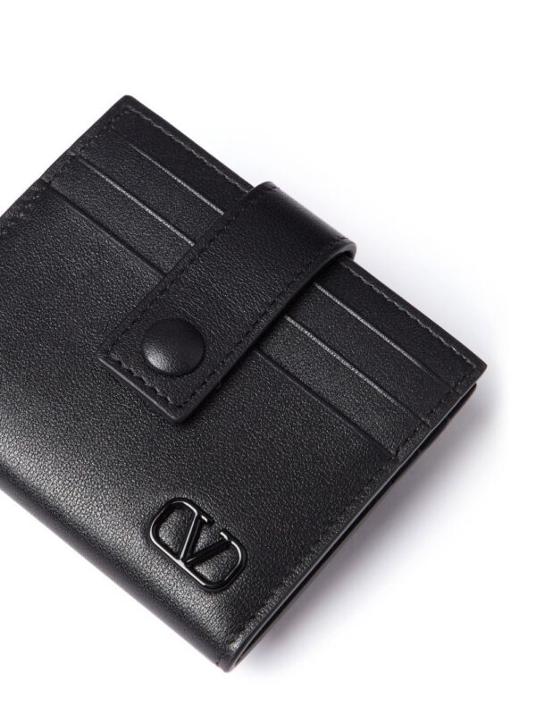 Valentino Garavani mini VLogo Signature plaque cardholder - Image 5
