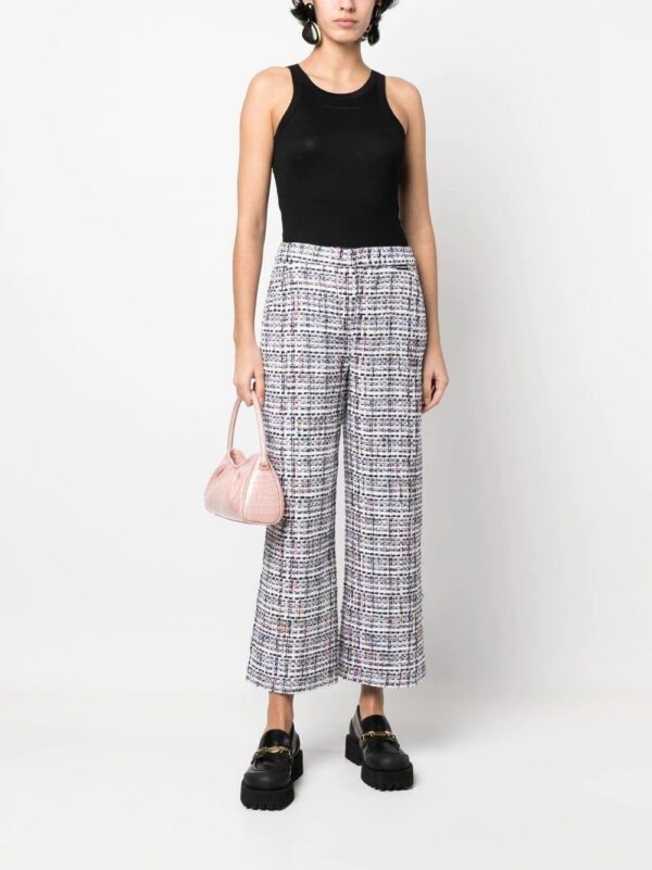 Karl Lagerfeld  ribbed cotton tank top - Image 2