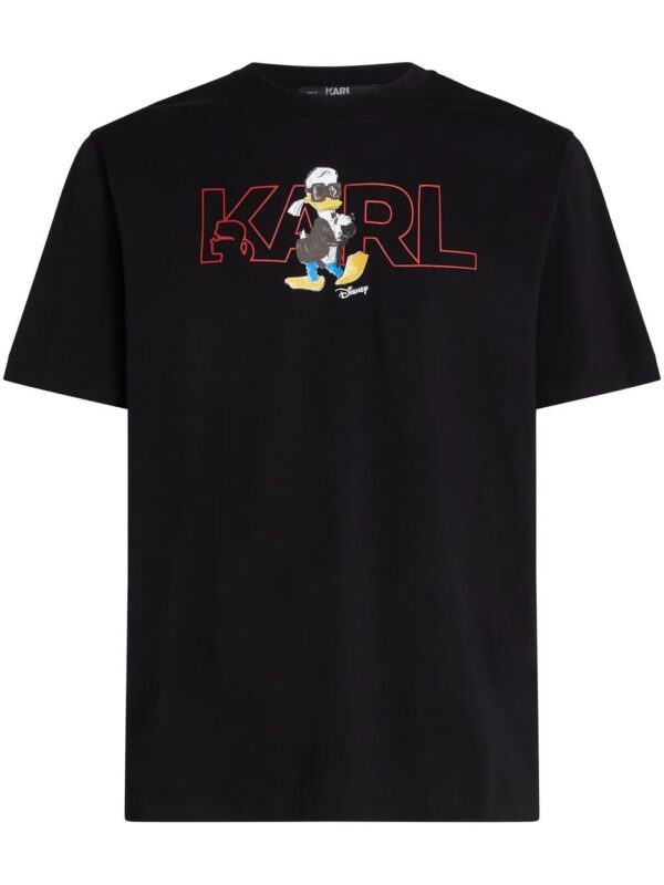 Karl Lagerfeld  x Disney logo T-shirt