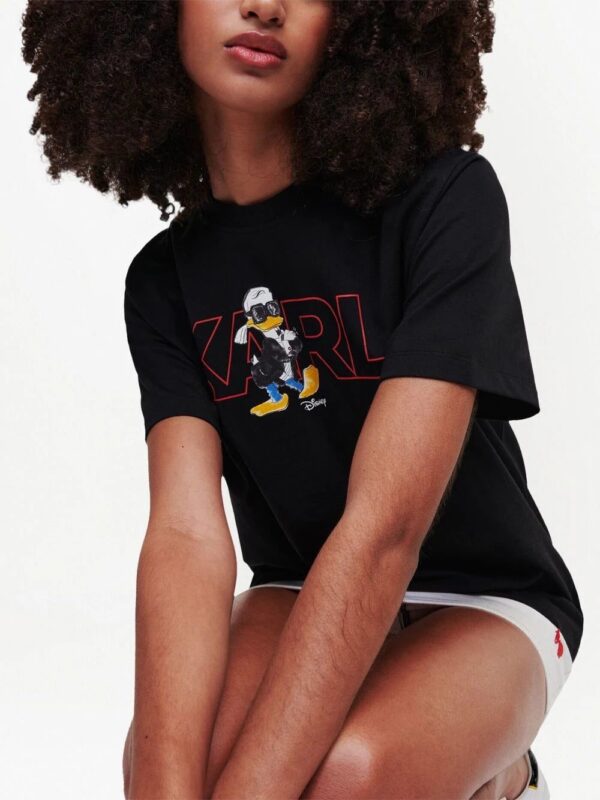 Karl Lagerfeld  x Disney logo T-shirt - Image 4