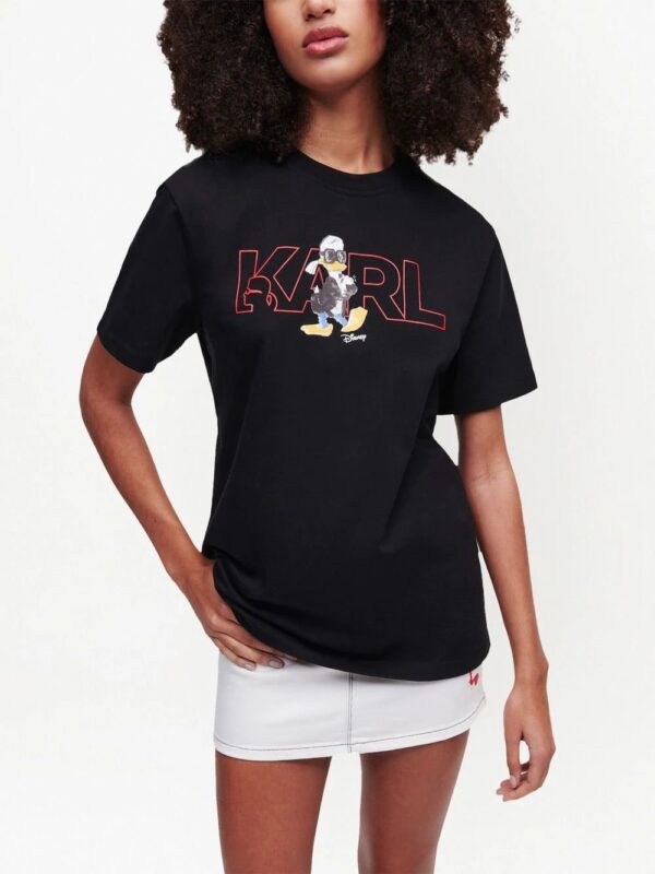 Karl Lagerfeld  x Disney logo T-shirt - Image 2