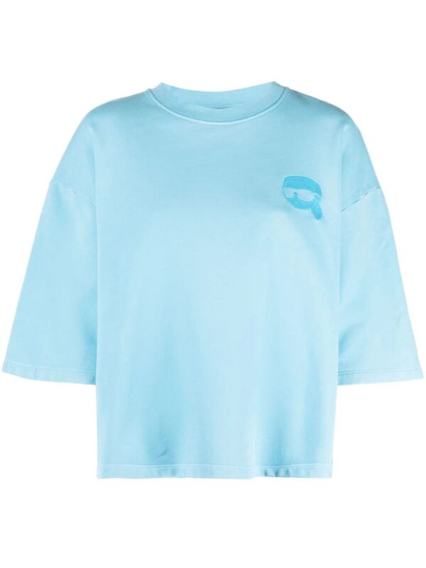 Karl Lagerfeld  Ikonik 2.0 tonal relaxed T-shirt