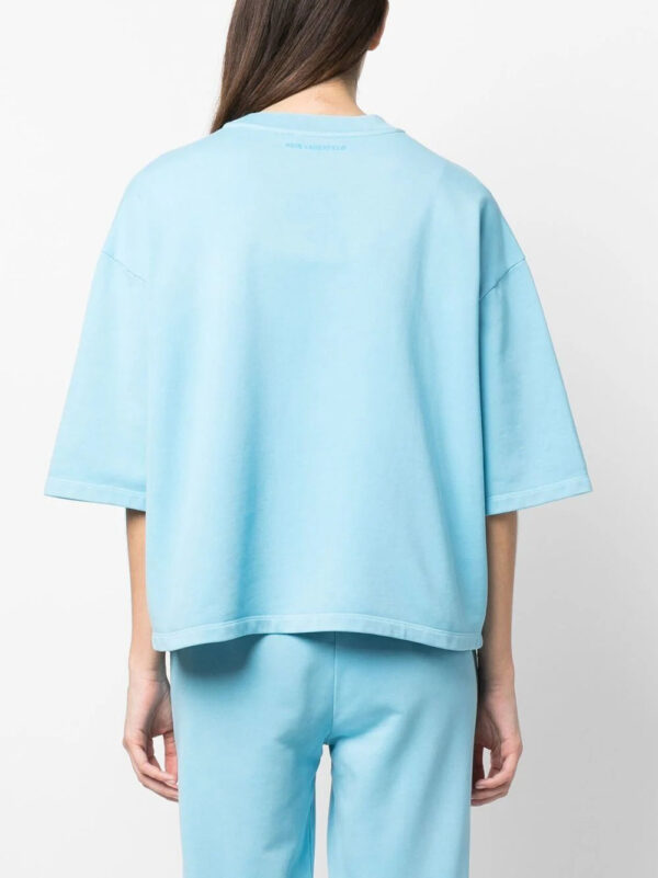 Karl Lagerfeld  Ikonik 2.0 tonal relaxed T-shirt - Image 4