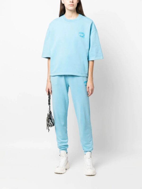 Karl Lagerfeld  Ikonik 2.0 tonal relaxed T-shirt - Image 2