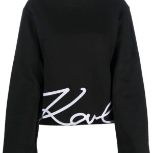 Karl Lagerfeld  appliqué Karl signature sweatshirt