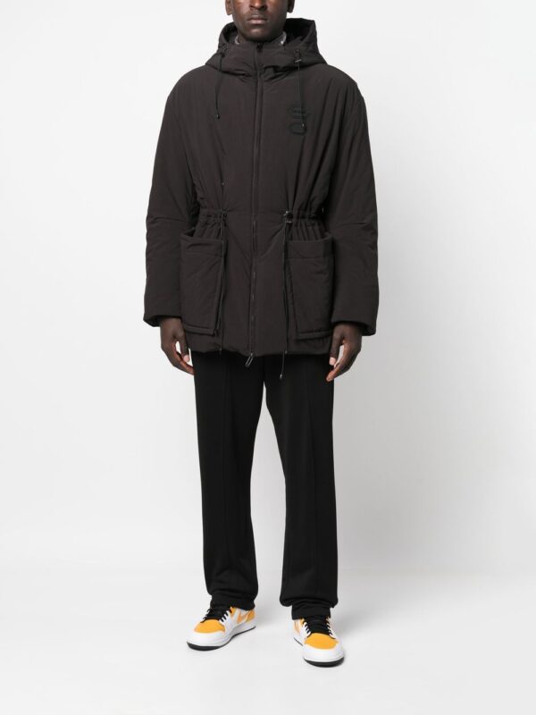 Off-White  logo-patch padded jacket - Image 2