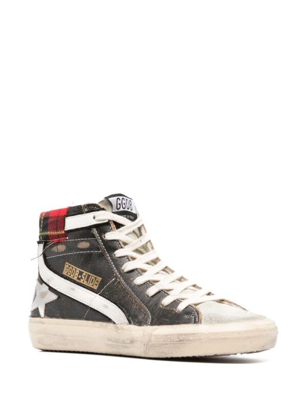 Golden Goose distressed-finish high-top sneakers - Image 2