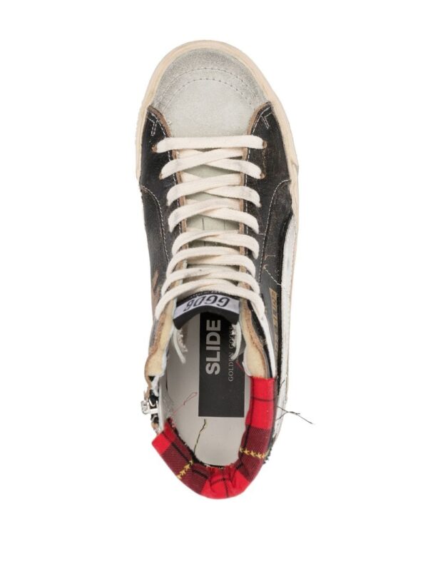 Golden Goose distressed-finish high-top sneakers - Image 4