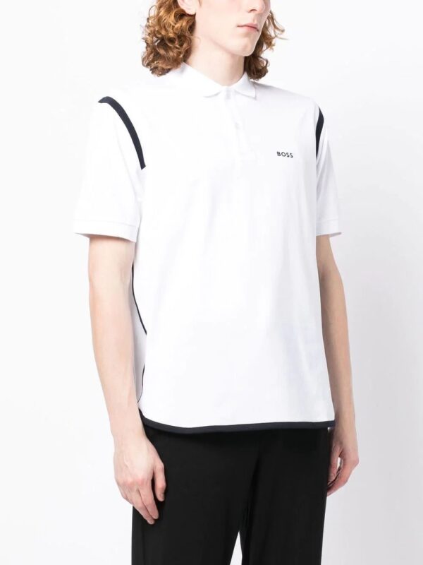 BOSS  logo-print short-sleeved polo shirt - Image 3
