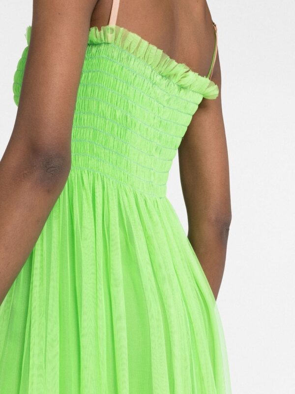Gucci  smocked silk gown - Image 3