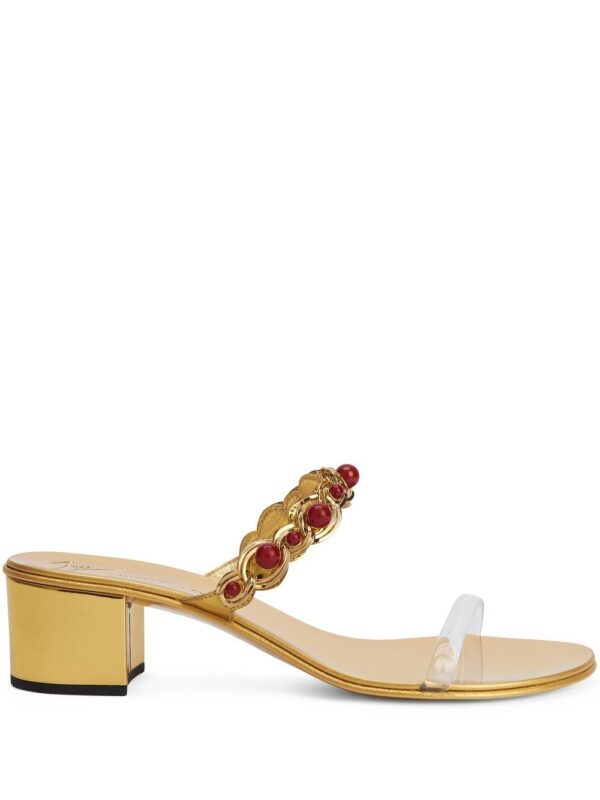 Giuseppe Zanotti  beaded braided sandals