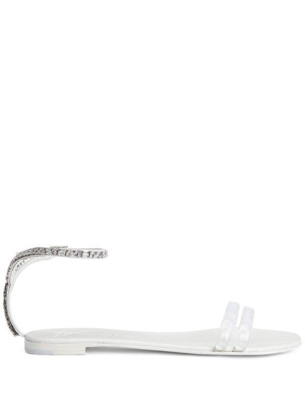 Giuseppe Zanotti  Agathe Plexi double-strap sandals